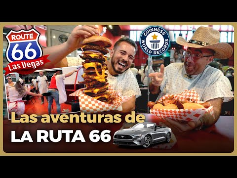 ME PEGAN en el RESTAURANTE MÁS CALÓRICO del MUNDO - La RUTA 66 GASTRONÓMICA 9: Las Vegas