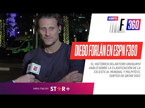 ¡Palpitamos el sorteo de #Qatar2022 junto a Diego #Forlán!