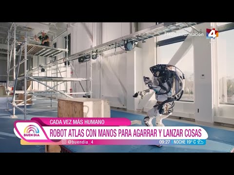 Buen Día - Cada vez más humano: Boston Dynamics le da manos a su robot Atlas