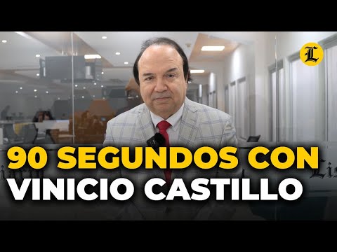 90 segundos con el candidato a Diputado Vinicio Castillo Semán