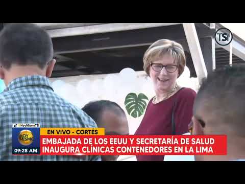 Embajada de EEUU y secretaría de salud inaugura clínicas contenedores en la Lima