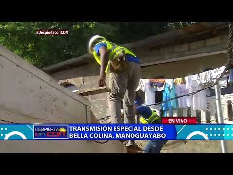 Ministerio de Vivienda intervienen sector Bella Colina, en Manoguayabo