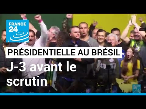 Présidentielle au Brésil : dernière ligne droite avant le scrutin • FRANCE 24