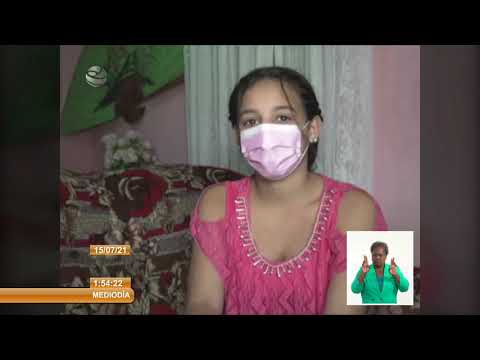 Cuba: Adolescente holguinera recuperada de la COVID-19 llama a protegerse
