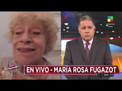 La actriz María Rosa Fugazot habló con Fabián Doman: Aporté 62 años y cobro $20 mil de jubilación