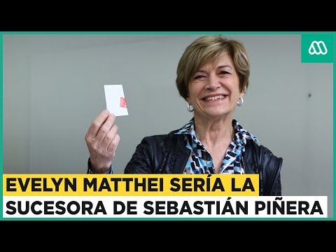 ¿Quién será el sucesor de Sebastián Piñera? Evelyn Matthei se impone como la principal candidata