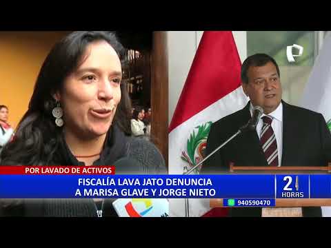Susana Villarán: Fiscalía formaliza investigación a Marisa Glave y Jorge Nieto por lavado de activos
