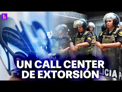 Más de 60 policías intervienen call center en Cercado de Lima: Local sería fachada para extorsiones