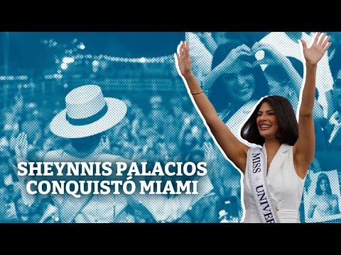 Lo mejor de la gira de Sheynnis Palacios, Miss Universo 2023 en Miami, Estados Unidos