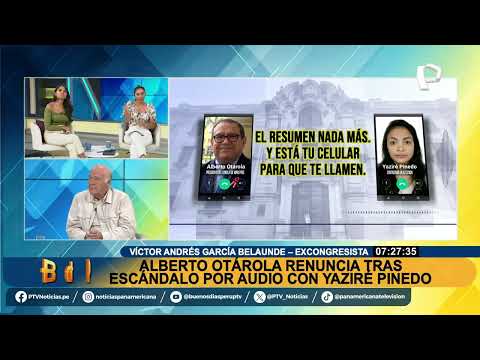 García Belaunde sobre Otárola: “Su conducta personal es reprochable si estaba en el Gobierno o no”