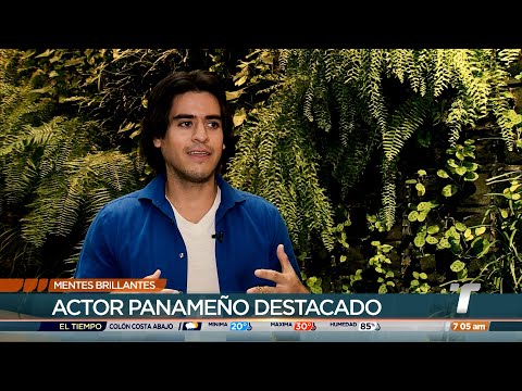 Mentes Brillantes: Gustavo David García, actor panameño