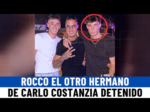 ROCCO el otro HERMANO de CARLO COSTANZIA que TAMBIÉN ha sido DETENIDO por la POLICÍA en ITALIA