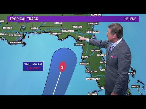 DFW Weather: Tracking Tropical Storm Helene