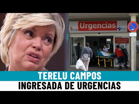TRAGICA NOTICIA: Terélu Campos INGRESADA de URGENCIA en un HOSPITAL de MADRID por una NEUMONIA
