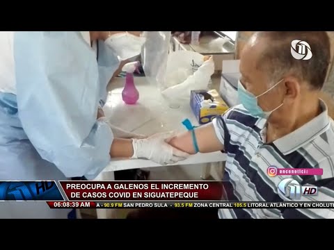 Once Noticias Primera Hora | Preocupa a Galenos el incremento de casos COVID en Siguatepeque