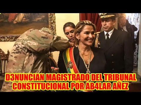 JEANINE AÑEZ FUE NOMBRADA PRESIDENTE SIN RESP3TAR LA CONTITUCIÓN Y HOY MAGISTRADOS SON DENUNCI4DOS..