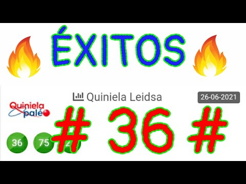 BINGO HOY....!! (( 36 )) loteria LEIDSA de HOY/ SORTEOS de las LOTERÍAS/ RESULTADOS de las LOTERÍAS