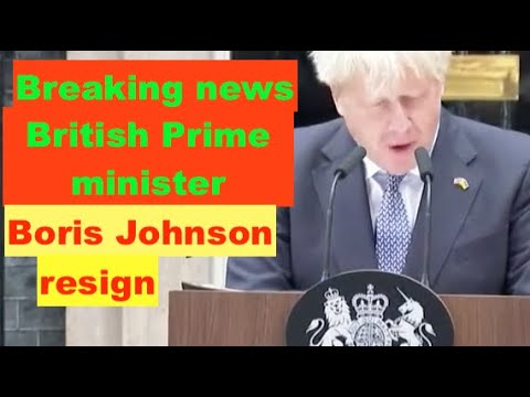 British Prime Minister  Boris Johnson resign  ,this is how democracy works in real countries,not Ja.