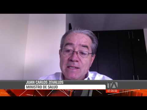 Juan Carlos Zevallos, ministro de Salud, sobre situación del Covid-19 en Ecuador