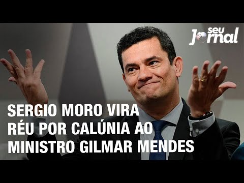 Sergio Moro vira réu por calúnia ao ministro Gilmar Mendes