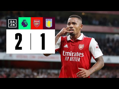 Arsenal vs Aston Villa (2-1) | Resumen y goles | Highlights Premier League