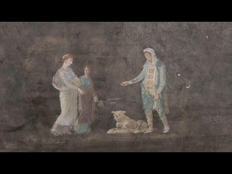 Descubrimiento en Pompeya de frescos inspirados en la guerra de Troya | AFP