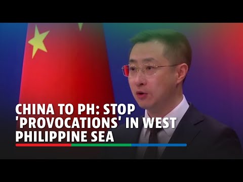 China urges PH to stop 'provocations' in WPS, following incident | ABS-CBN News