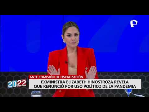 Elizabeth Hinostroza: exministra de Salud revela que renunció por uso 'político' de la pandemia