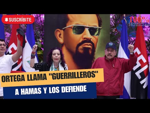 Daniel Ortega llama guerrilleros a Hamas, culpa a EEUU e Israel de plan macabro