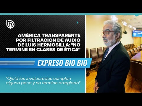América Transparente tras filtración de audio de Luis Hermosilla: No termine en clase de ética