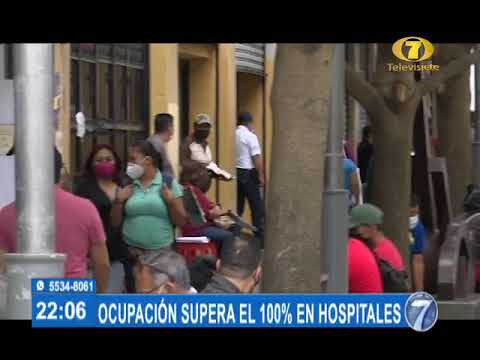 Saturación en hospitales del país por casos Covid 19
