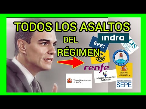 TODOS LOS ASALTOS DEL RÉGIMEN HASTA AHORA