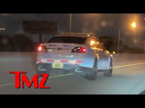 Miami PD Patrol Car Swerves on Highway, Internal Affairs Reviewing | TMZ