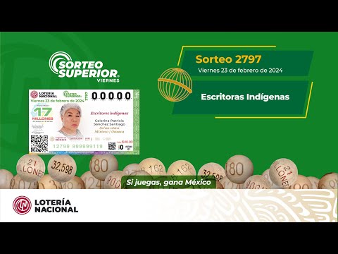 Sorteo Superior No. 2797 alusivo al  Día Internacional de la Lengua Materna Escritores Indigenas”