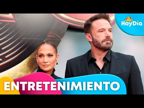 Captan a Jennifer Lopez y Ben Affleck en medio de supuesta pelea | Hoy Día | Telemundo