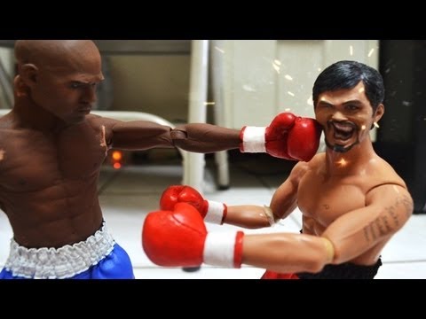 Boxing Stop Motion : Pacquiao VS Mayweather 