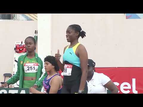 CARIFTA Games 2024 Grenada | Girls Javelin Throw1 Under 17 Final