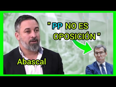 Abascal - EL PP NO ES OPOSICIÓN