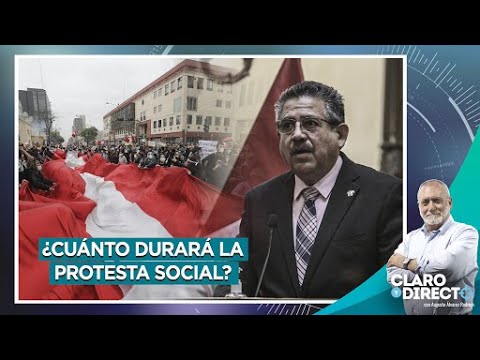 Rodrich sobre protestas: “No es para reponer a Vizcarra, es para que se respete los procesos”