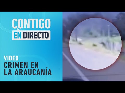 VIDEO muestra emboscada a carabinero en La Araucanía - Contigo en Directo
