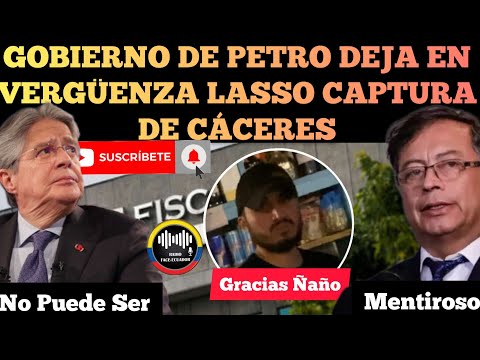 GOBIERNO Y FISCAL DE COLOMBIA DEJA EN RIDICUL0 A LASSO EN CAPTURA DE GERMÁN CÁCERES NOTICIAS RFE TV