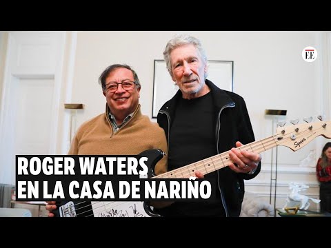 Gustavo Petro se reunió con el músico Roger Waters | El Espectador