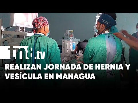 Realizan importante jornada de hernia y vesícula en Managua - Nicaragua
