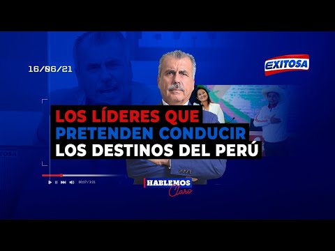 ??Nicolás Lúcar: Deben demostrar calidad los líderes que pretenden conducir los destinos del Perú