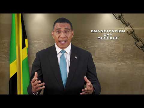 MHPM Andrew Holness Emancipation Message 2021