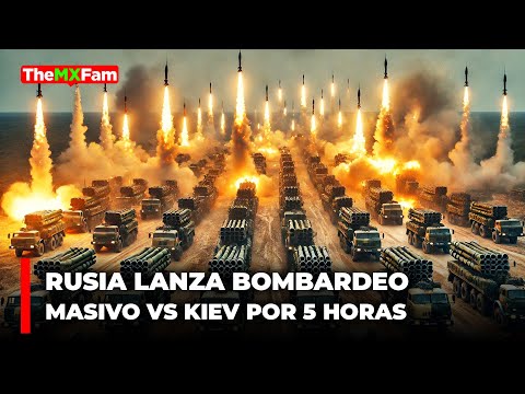 INFIERNO SOBRE KIEV: Rusia Lanza 5 Horas de Bombardeo; Zelensky Pide Ayuda en EEUU | TheMXFam