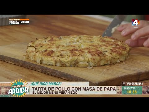 Vamo Arriba - Tarta de pollo con masa de papa
