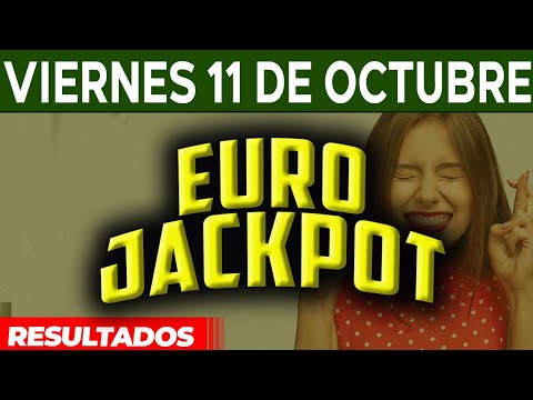 Resultado del sorteo Eurojackpot del Viernes 11 de Octubre del 2024.