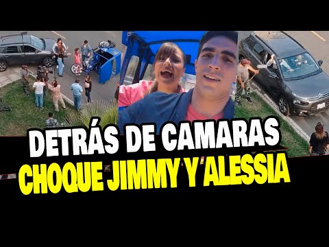 AFFHS: DETRÁS DE CÁMARAS DEL CHOQUE ENTRE ALESSIA Y JIMMY EN AL FONDO HAY SITIO