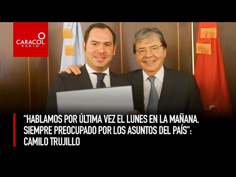 El emotivo mensaje de Camilo Trujillo a su padre Carlos Holmes Trujillo | Caracol Radio